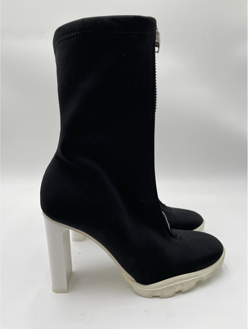 Women’s Alexander McQueen Scuba 85mm boots in black Size 37.5